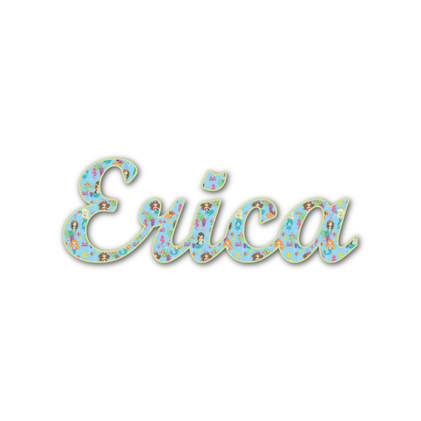Custom Mermaids Name/Text Decal - Small (Personalized)