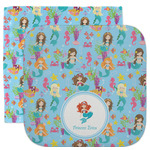 Mermaids Facecloth / Wash Cloth (Personalized)