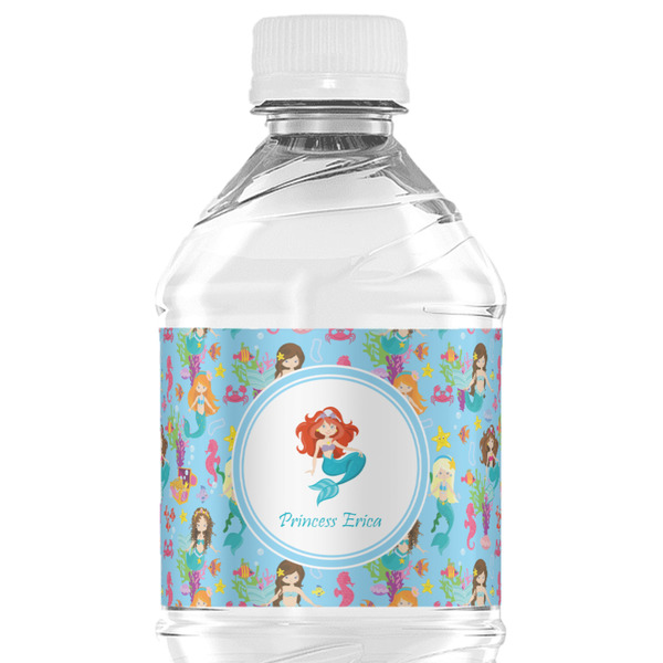 Custom Mermaids Water Bottle Labels (Personalized)