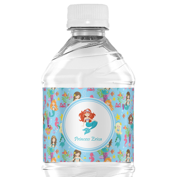 Custom Mermaids Water Bottle Labels (Personalized)