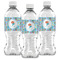 Mermaids Water Bottle Labels - Front View