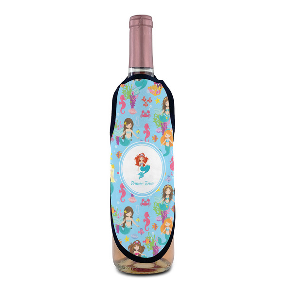 Mermaids Wine Bottle Apron - IN CONTEXT