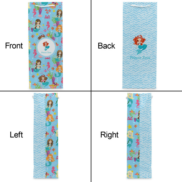 Mermaids Wine Gift Bag - Gloss - Approval