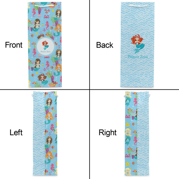 Mermaids Wine Gift Bag - Matte - Approval