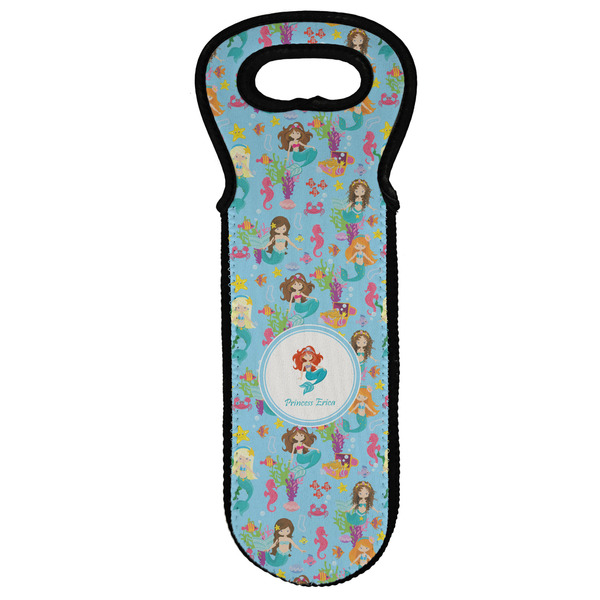 Custom Mermaids Wine Tote Bag (Personalized)