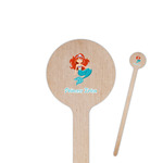 Mermaids Round Wooden Stir Sticks (Personalized)