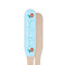 Mermaids Wooden Food Pick - Paddle - Single Sided - Front & Back