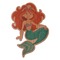 Mermaids Wooden Sticker Medium Color - Main