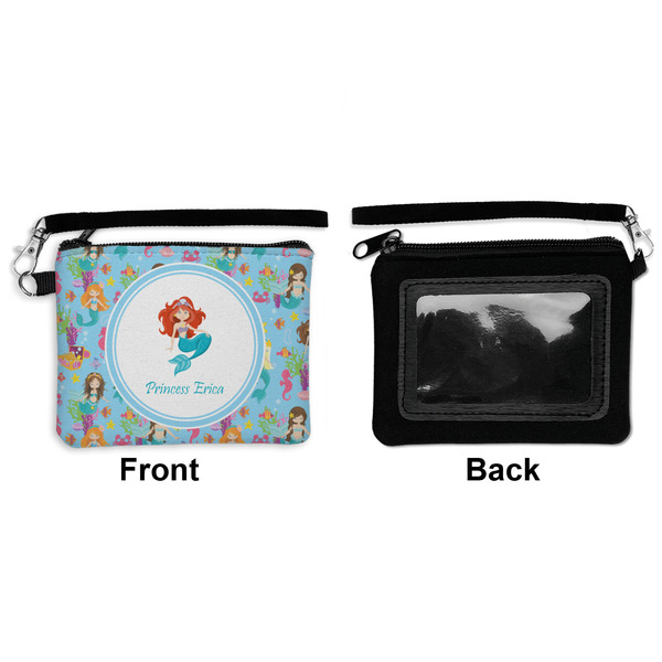 Mermaids Wristlet ID Cases - Front & Back