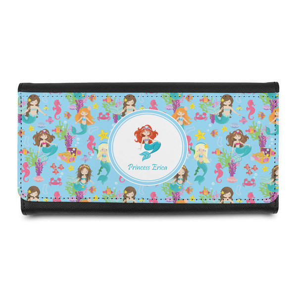 Custom Mermaids Leatherette Ladies Wallet (Personalized)
