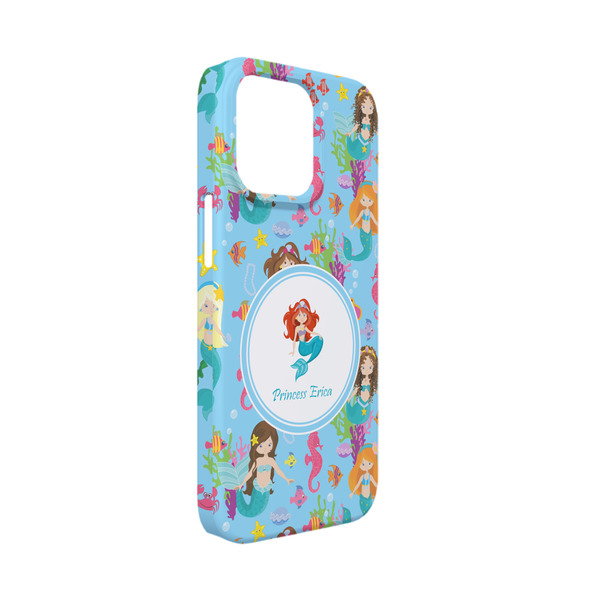 Custom Mermaids iPhone Case - Plastic - iPhone 13 Mini (Personalized)