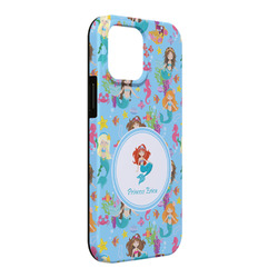 Mermaids iPhone Case - Rubber Lined - iPhone 13 Pro Max (Personalized)