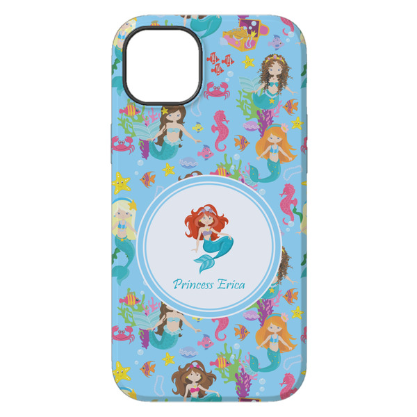Mermaids iPhone 14 Plus Tough Case - Back