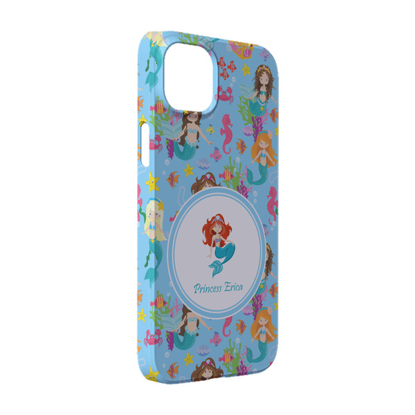Custom Mermaids iPhone Case - Plastic - iPhone 14 Pro (Personalized)