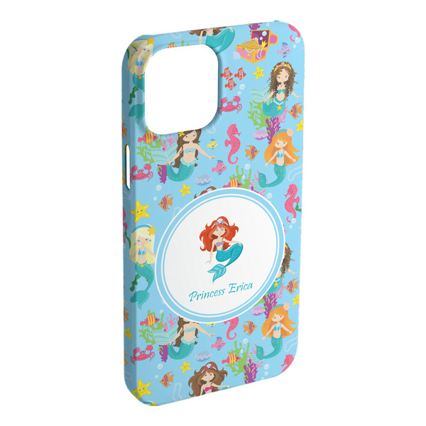 Custom Mermaids iPhone Case - Plastic - iPhone 15 Plus (Personalized)