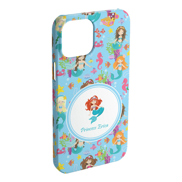 Custom Mermaids iPhone Case - Plastic (Personalized)