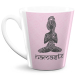 Lotus Pose 12 Oz Latte Mug