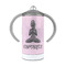 Lotus Pose 12 oz Stainless Steel Sippy Cups - FRONT