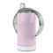 Lotus Pose 12 oz Stainless Steel Sippy Cups - FULL (back angle)