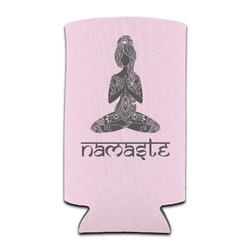 Lotus Pose Can Cooler (tall 12 oz)