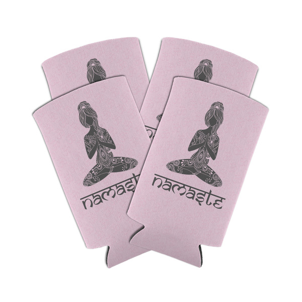 Lotus Pose 12oz Tall Can Sleeve - Set of 4 - MAIN