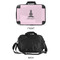 Lotus Pose 15" Hard Shell Briefcase - APPROVAL
