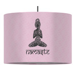 Lotus Pose Drum Pendant Lamp (Personalized)