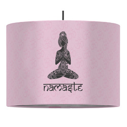 Lotus Pose Drum Pendant Lamp (Personalized)
