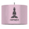 Lotus Pose Drum Pendant Lamp (Personalized)