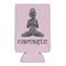 Lotus Pose 16oz Can Sleeve - FRONT (flat)