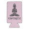 Lotus Pose 16oz Can Sleeve - Set of 4 - FRONT