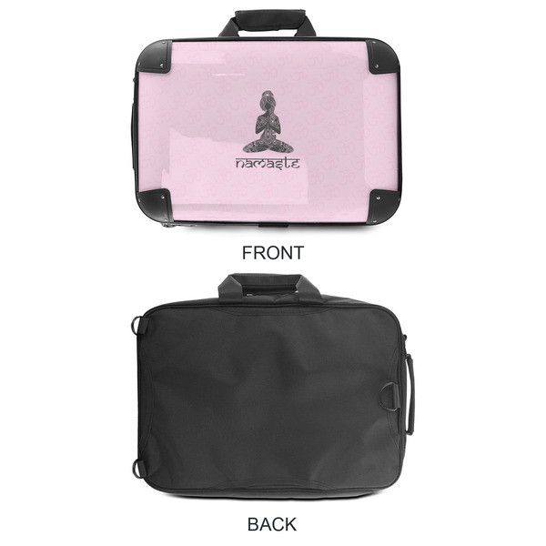Lotus Pose 18" Laptop Briefcase - APPROVAL