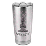 Lotus Pose 20oz Stainless Steel Double Wall Tumbler - Full Print