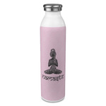 Lotus Pose 20oz Stainless Steel Water Bottle - Full Print
