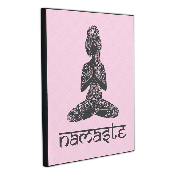 Lotus Pose 20x24 Wood Print - Angle View