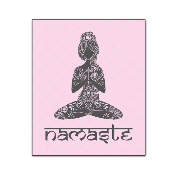 Custom Lotus Pose Wood Print - 20x24