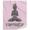 Lotus Pose Sherpa Throw Blanket - 60"x80" (Personalized)