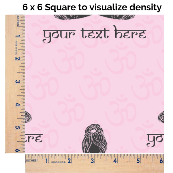 Lotus Pose 6x6 Swatch of Fabric