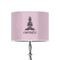 Lotus Pose 8" Drum Lamp Shade - Poly-film