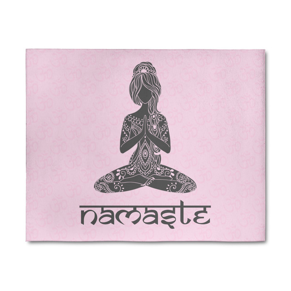 Custom Lotus Pose 8' x 10' Patio Rug