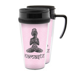 Lotus Pose Acrylic Travel Mug