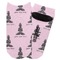 Lotus Pose Adult Ankle Socks - Single Pair - Front and Back