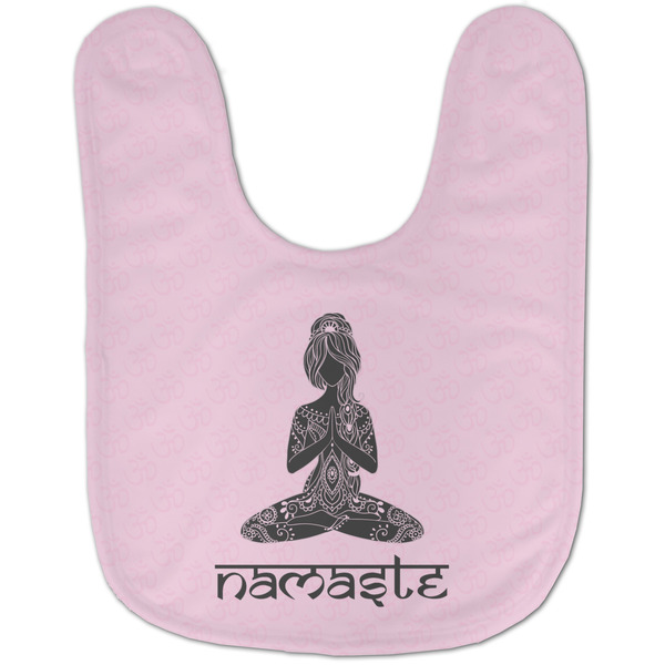 Lotus Pose Baby Bib - AFT flat