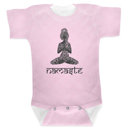 Lotus Pose Baby Bodysuit
