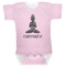 Lotus Pose Baby Bodysuit