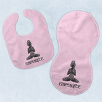 Lotus Pose Baby Bib & Burp Set