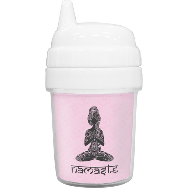 Custom Lotus Pose Baby Sippy Cup (Personalized)