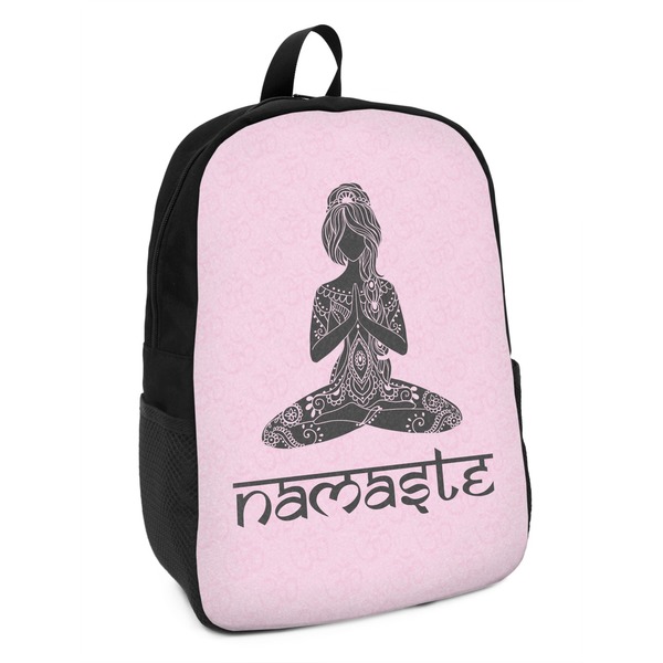Custom Lotus Pose Kids Backpack (Personalized)