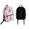 Lotus Pose Backpack front and back - Apvl