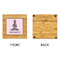 Lotus Pose Bamboo Trivet with 6" Tile - APPROVAL